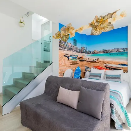 Petit Penthouse Canteras Appartement *