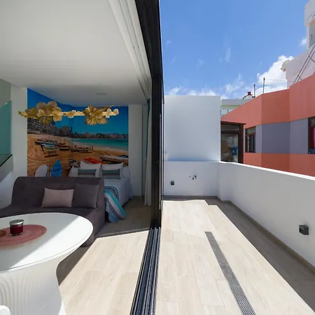 Petit Penthouse Canteras Appartement